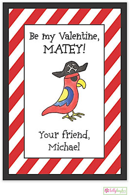 Valentine's Day Exchange Cards by Kelly Hughes Designs (Pirate Parrot) Valentine's Day Exchange Cards by Kelly Hughes Designs (Pirate Parrot)